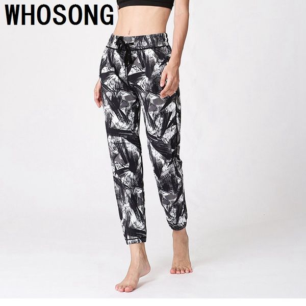 

2018 new women sport leggings gym workout printing yoga pants fitness quick dry high waist running trouser plus size tights xl, White;red