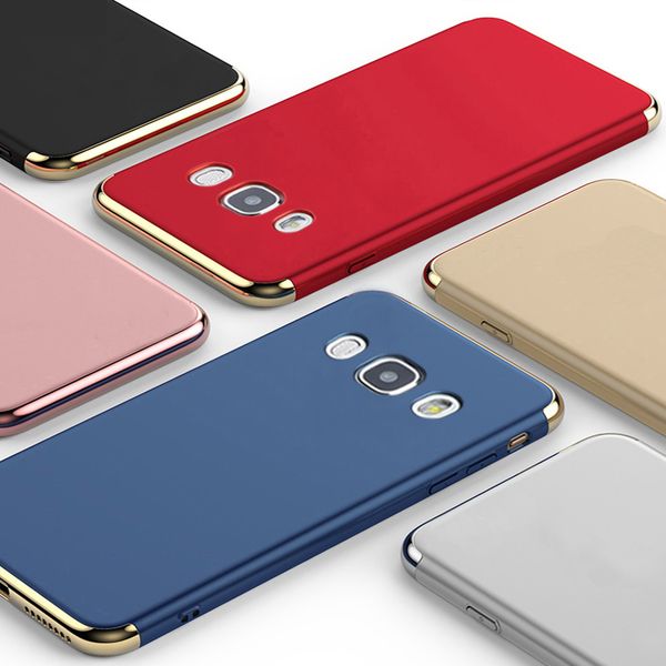 

Роскошные Покрытия 3in1 Жесткий Пластиковый Телефон Защитные Чехлы Для Samsung Galaxy j3 j5