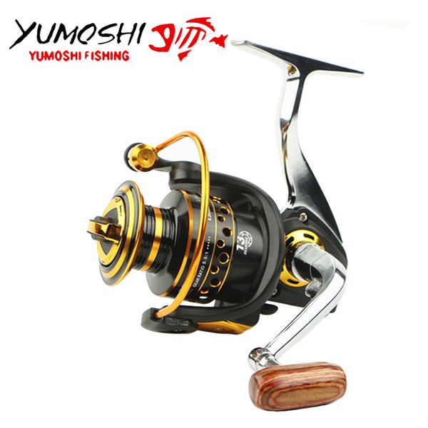

yumoshi bq 13 bbs fishing reel 551 gear ratio metal main body foot super st