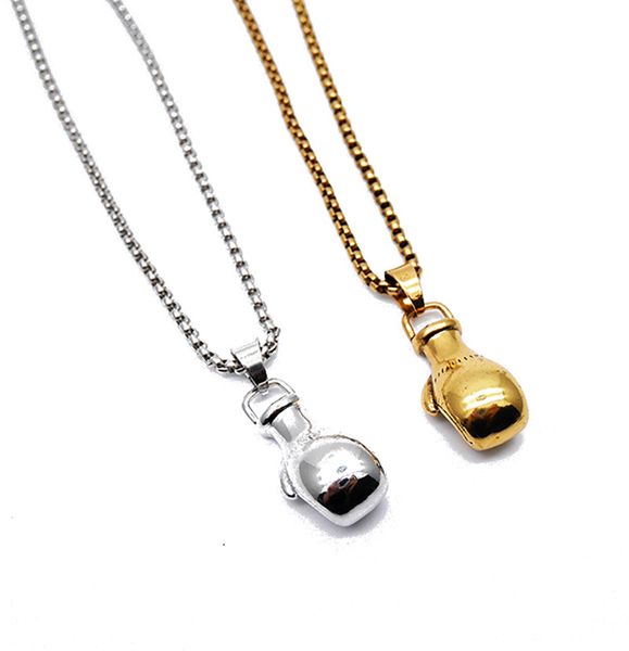 

fashion jewelry items vintage metal boxing glove men necklace, Golden;silver