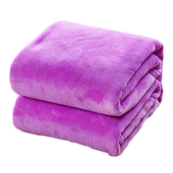 

color random home textile for air/sofa/bedding throws flannel blanket winter warm soft bedsheet 50*70cm 30