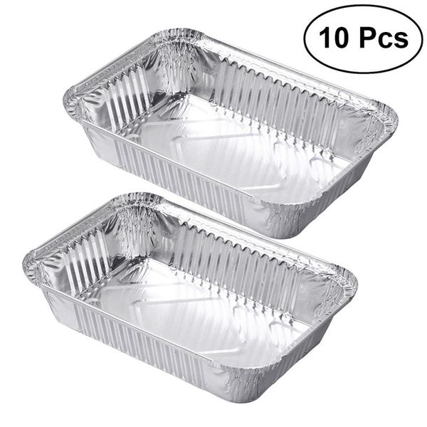 

10pcs chafing pans disposable aluminum foil steam table deep pans roaster
