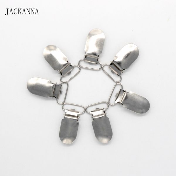 JACKANNA Clip per ciuccio per bambini divertenti Clip per ciuccio in metallo sicuro Ciuccio carino Ciuccio per ciucci Fermagli Accessori