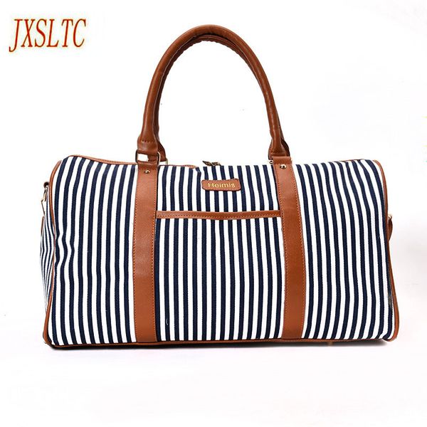 

jxsltc canvas leather women travel bag women travel duffel bags tote large weekend bag overnight carry on luggage shoulder bags