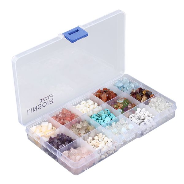 

diy gravel bracelet beaded material jewelry accessories high-end scattered beads boxed wholesale mix colors support fba drop shipping g939f