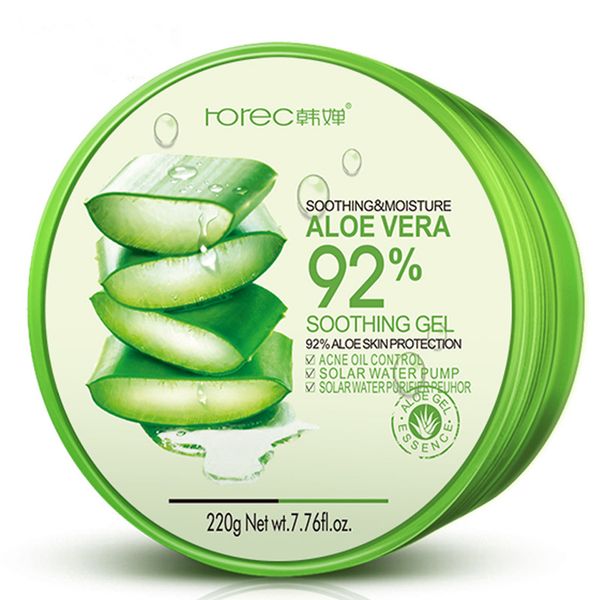 

natural aloe vera smooth gel acne treatment face cream for hydrating moist repair after sun hydrating and moisturizing sleep mask, White