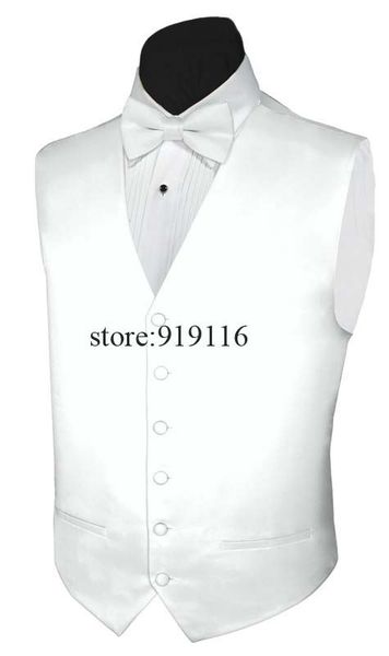 

2018 two colors stain vests british style custom made mens suit vest tailored slim fit blazer wedding vests for men plus size, Black;white