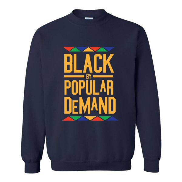 

black by popular demand tribal golden letters mens hoodies sweatshirt men fashion fleece pullover long sleeve hip hop tracksuits
