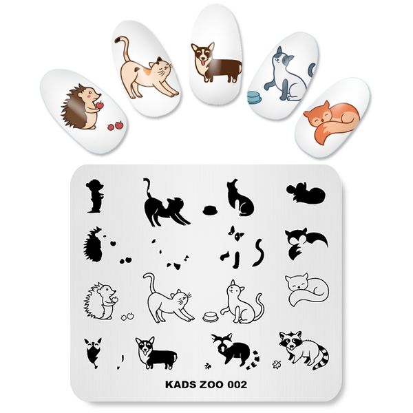 

nail stamping template nail design templates art equipment stamping zoo image plate selling manicure template, White