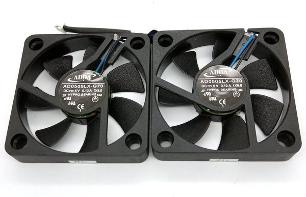 

new original adda ad0505lx-g70 5v 0.12a 50*50*10mm 5cm cooling fan 1set 2pcs