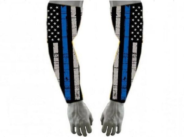 

Newest logo mountain bike cycling Black USA American Flag Baseball Football Biker Police Lives Matters Cops Thin Blue Line FLAG Compression