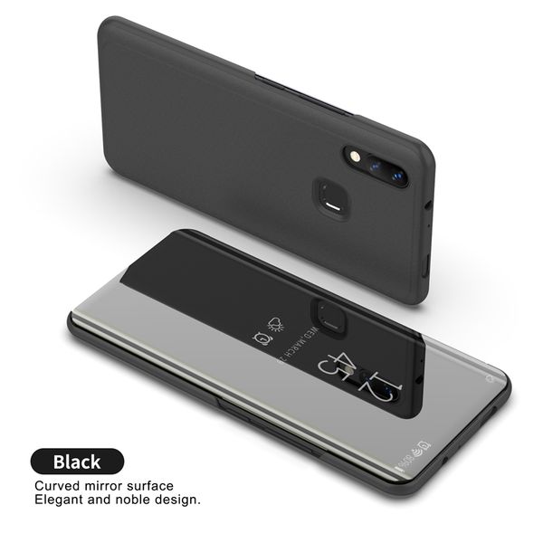 

Роскошные зеркало Clear View Case для Vivo NEX V7 V7 Plus V9 Y85 телефон покрытия базы вертикальная