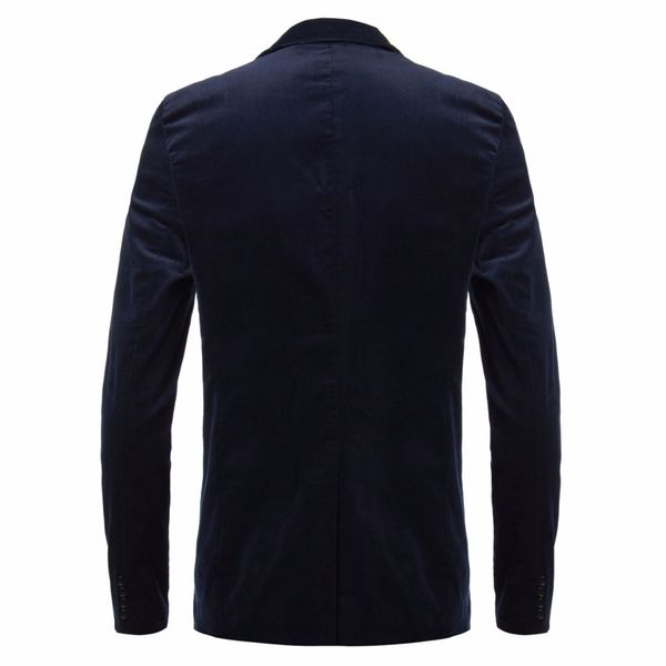 

new men blazer fashion slim fit suit jacket business men coat blazers casual blazer masculino 2018 autumn winter plus size, White;black