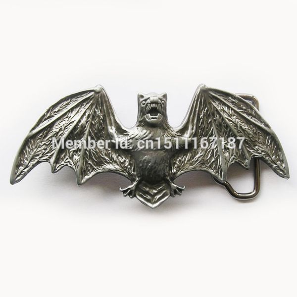 

new vintage bat belt buckle gurtelschnalle boucle de ceinture, Black;brown