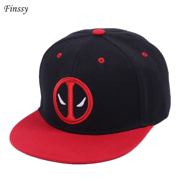 

new fashion deadpool hip hop snapback summer cap hat baseball cap for men women gorras casual bone ing, Blue;gray