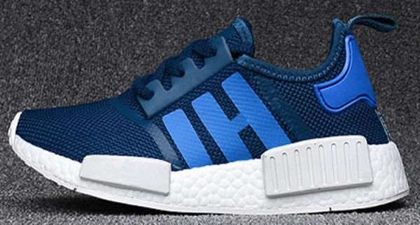 

runner nmd r1 primeknit white black red blue runner sports shoes men woman running sports sneakers eur 36-45