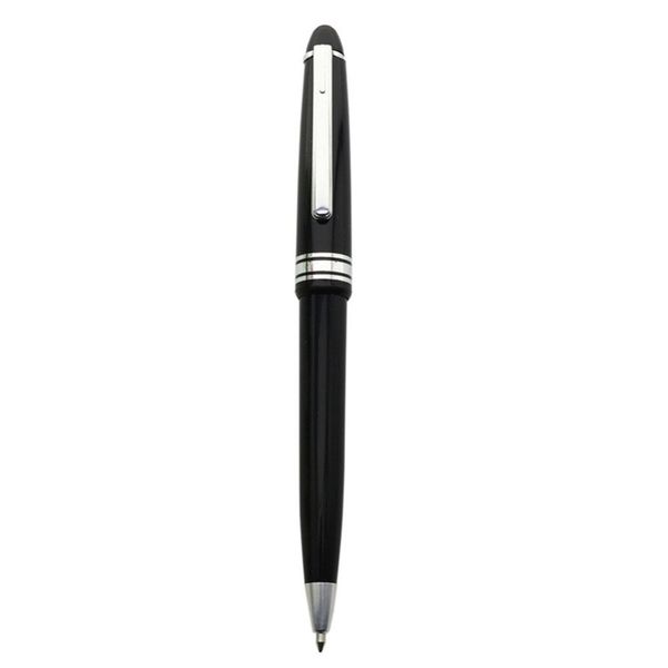 

40 pcs press ballpoint pen blue ink black stick brand pen high-end signature nib 0.5mm nib school office promotion stationery, Blue;orange