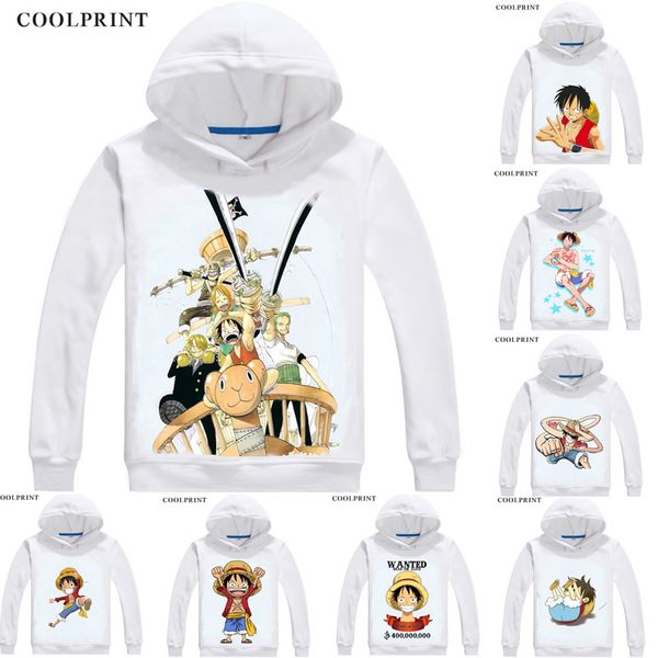 

coolprint one piece hoodies anime hoodie anime manga wan pisu straw hat pirates monkey d. luffy straw hat luffy cosplay sweatshirts, Black
