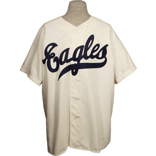 

Newark Eagles 1946 Home Jersey 100% Stitched Embroidery Logos Vintage Baseball Jerseys Custom Any Name Any Number Free Shipping