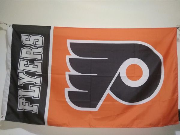 

Филадельфия листовки флаг 90 х 150 см полиэстер США хоккей звезды и полосы баннер