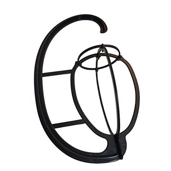 

1 pack durable wig stand tool holder wig hanger portable hanging stand and hats collapsible dryer hat and cap holder