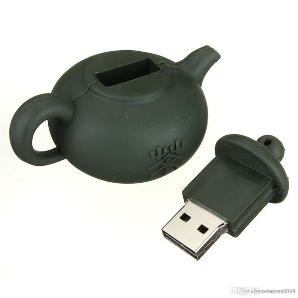 

fantastic mini teapot design 16gb usb 2.0 flash memory stick u disk pen drive storage thumb cute gifts u29 cute