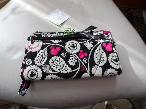 

NWT классический мультфильм бумажник хлопок женщин карты бумажник чековая книжка