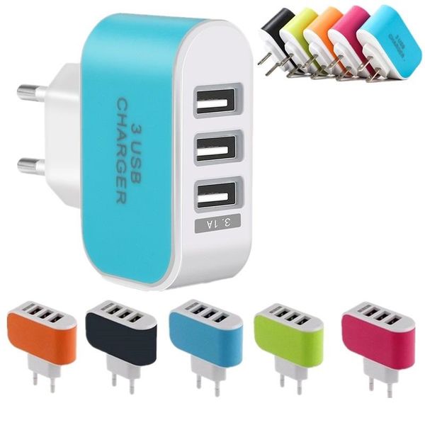 

3 порта usb eu сша ac дома стены зарядное устройство адаптер адаптер для андроид телефон gps mp3 для iphone 5 6 7 8 plus x xr xs макс samsun