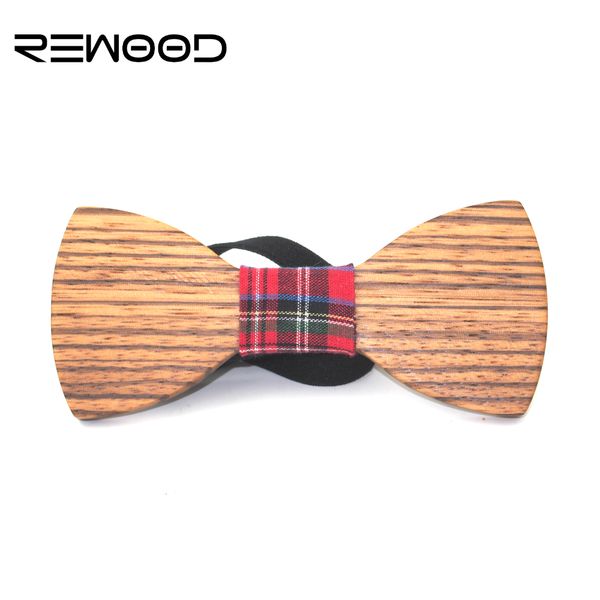

2016 fashion rewood zebra wooden bow tie butterfly neck tie wedding bow ties for men 5 colors, Black;blue