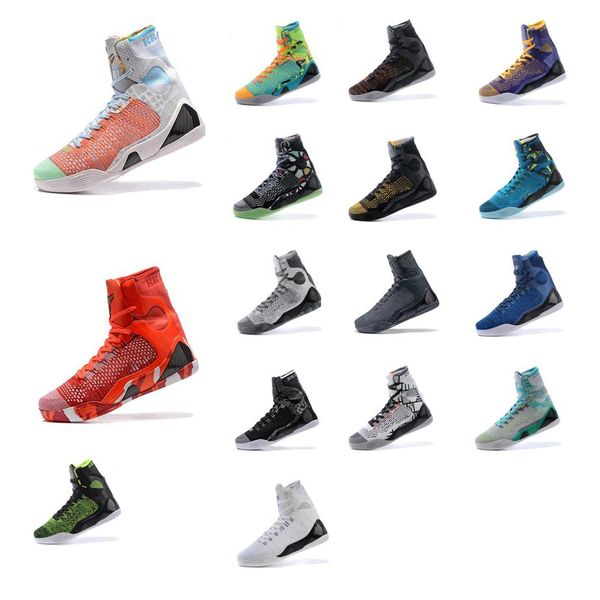 

Men what the kobe 9 ix elite high ba ketball hoe chri tma red black white blue bhm ftb grey ea ter kb neaker boot for ale