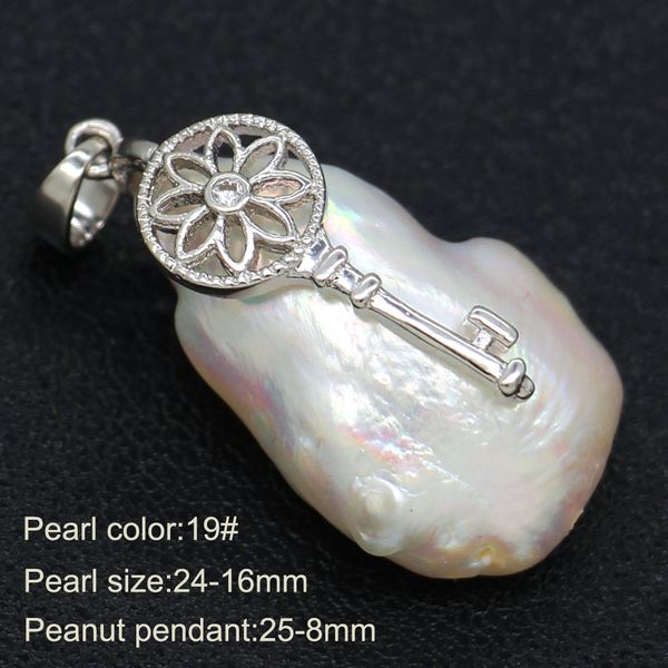 

diy fashion surprise gift shaped large pearl necklace pendant copper pendant & freshwater pearl pearl cage pendant, Bronze;silver