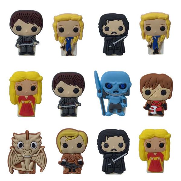 

Game of throne pvc cartoon paper clip binder clip bookend office chool acce orie conductive to collect bind cla ify