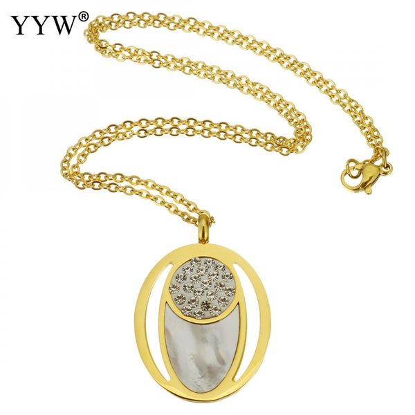 

fansion stainless steel jewelry sets women statement flat ova necklace earring jewellery set for wedding gift, Silver