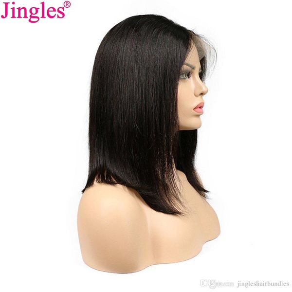 Wholesale Cheap Price Brazilian Bob Cut 4x4 Lace Front Human Hair Wigs
