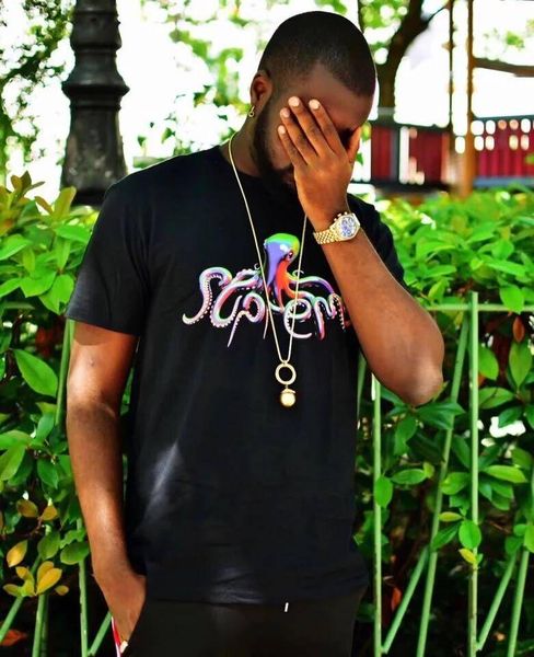 

Логотип осьминог унисекс футболки лучшее качество осьминог Tee Box печати топы футб