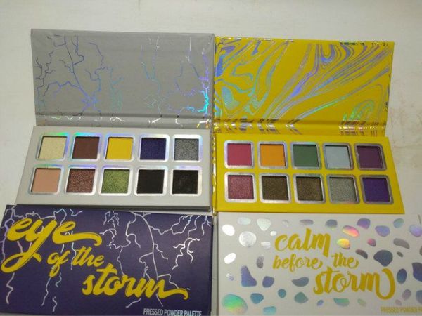 

calm before the storm and eye of the storm eyeshadow 10 colors easy wear and long-lasting ing