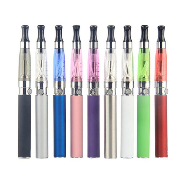 

case starter kit ce4 green card e-cigarette e cig kit clearomizer dhl 650mah ego-t 900mah battery ego blister atomizer 1100mah biweb