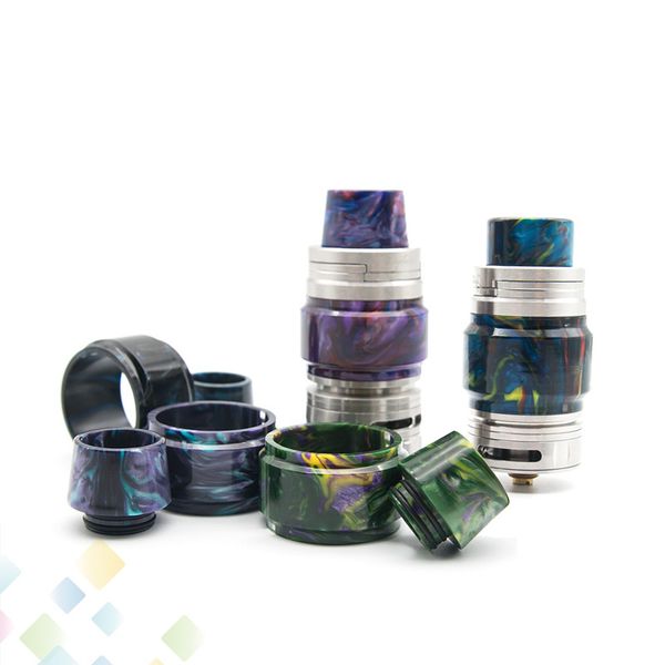 

Ijoy Captain SUB ohm RTA Resin expansion Tank Epoxy tube sleeve with drip tip kit Colourful with retail package DHL Free