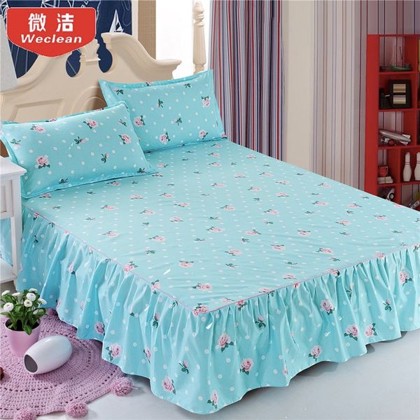 

bed skirt bedspread korean bed cover sheets fitted 1.8/1.5/1.2 meters