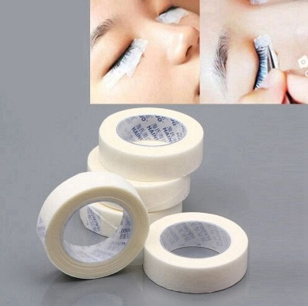 

20pcs isolation white tape cushion eyelids eyelash extension lint grafting eye pads under patches paper for false lash patch
