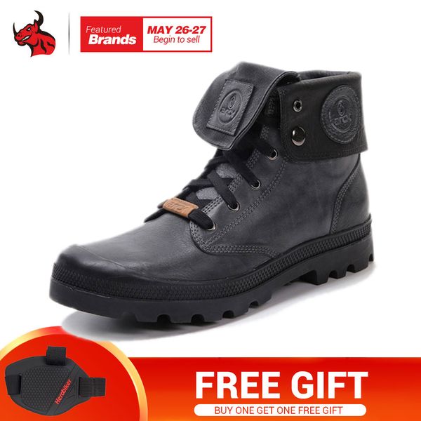 

arcx retro style men leather motorcycle boots lapel men leisure shoes motorcycle knight short boots retro