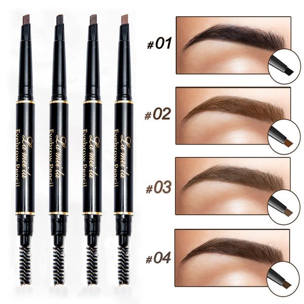 

natural eyebrow pencil cosmetics long lasting paint eye brow tattoo tint pen eyebrow waterproof black brown dye makeup