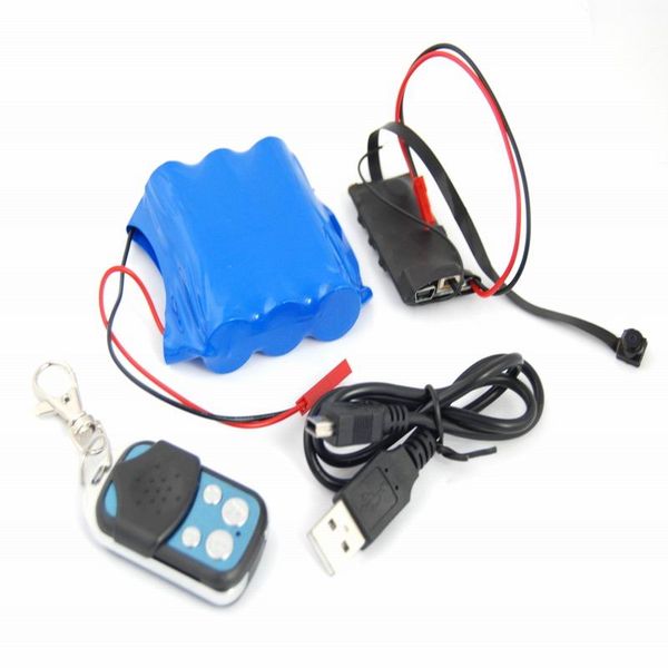 

s02 hd 1080p diy module camera 6600mah battery mini camera security dvr portable camcorder motion detection remote control video recording