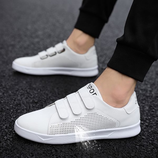 

laisumk breathable men sneaker male shoes red black white comfortable non-slip fashion soft men shoes summer