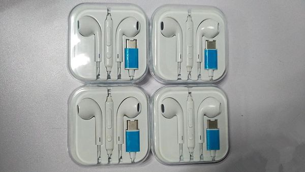 

Type c head et with mic and remote control earphone type c headphone for am ung 8 note xiaomi letv huawei meizu