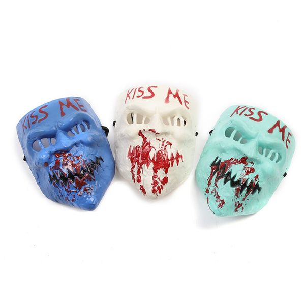 

хэллоуин маски поцелуй меня маска косплей хэллоуин косплей ужасы выборы год маска для лица хэллоуин реквизит игрушки 5 стиль