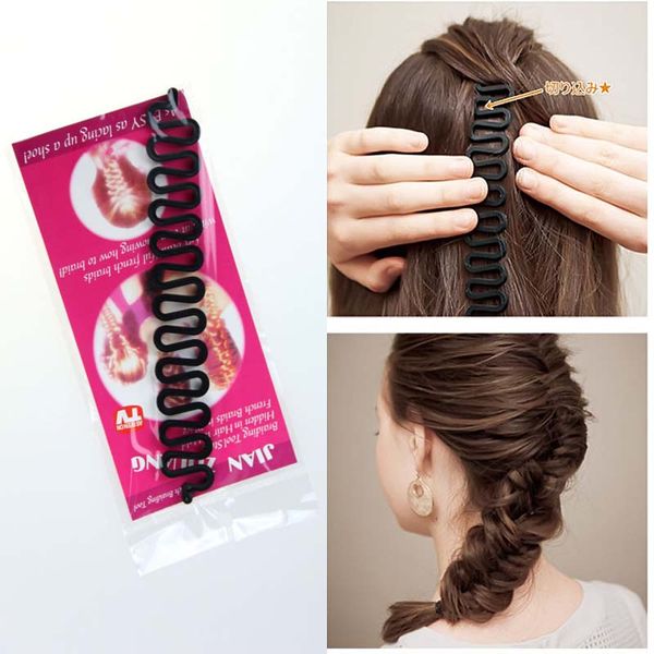 2019 Plastic Braiders Tool Roller Weave Braiding Hair Styling