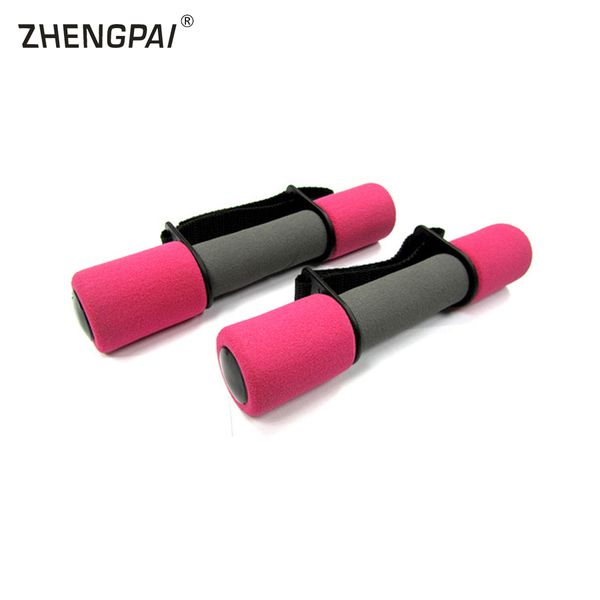 

zhengpai 1 pair women soft foam arm training dumbbells lady exercise dumbbell exercise weights musculation gym fitness equipment