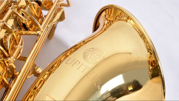 JUPITER JTS-587GL BB Tune Tenor Saxophone высокое качество латунная трубка позолоченные профессиональные музыкальные инструменты жемчужные кнопки с корпусом