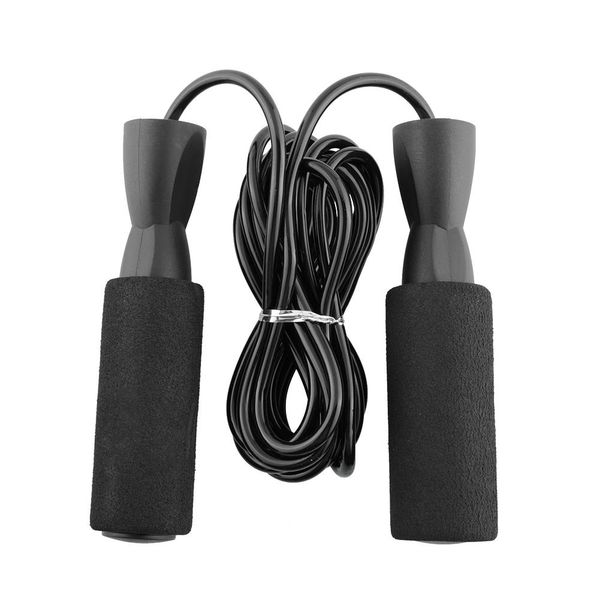 

rope skipping jump speed fitness cardio gym adjustable black crossfit fitness equipment skip rope